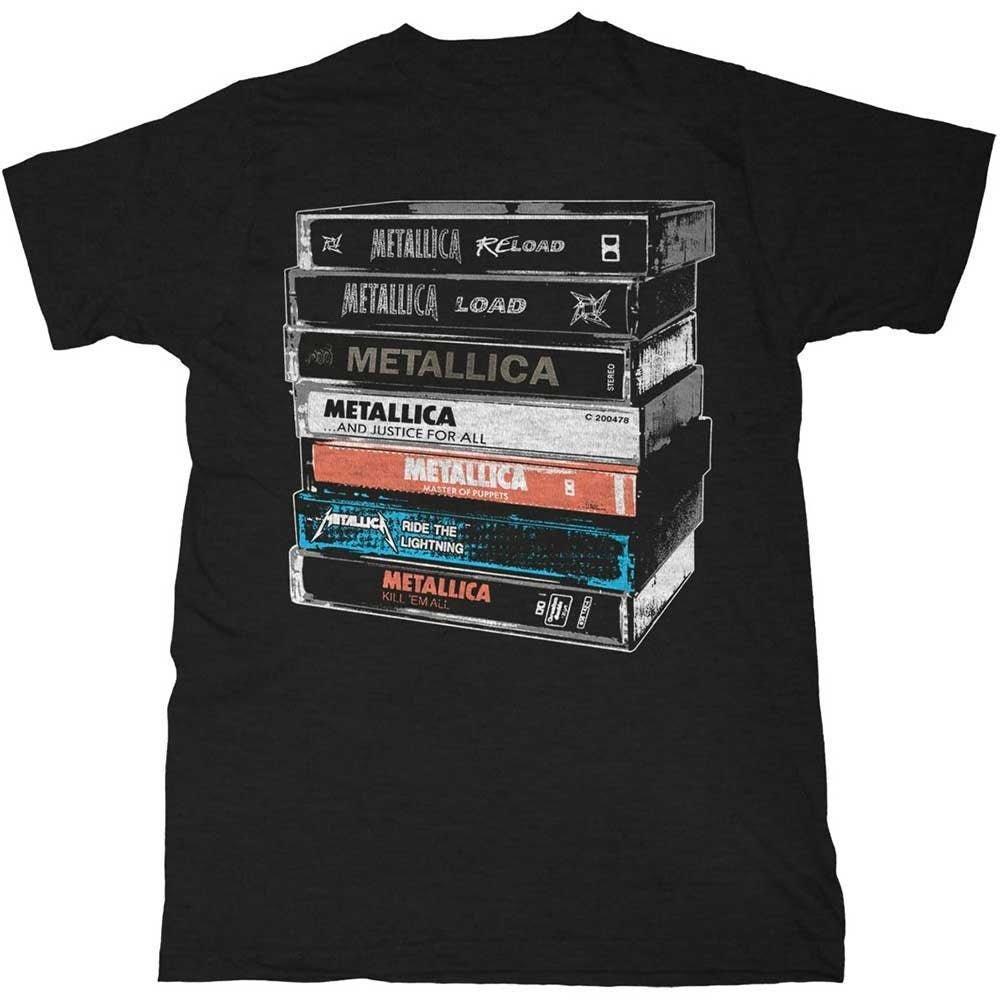 Metallica T-Shirt - Cassette - Unisex Official Licensed Design - Worldwide Shipping - Jelly Frog