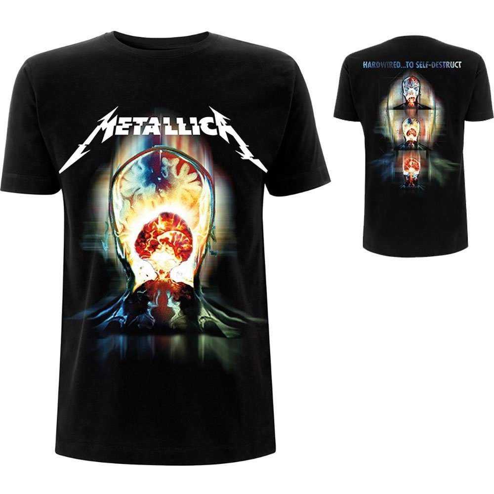 Metallica T-Shirt - Exploded (Back Print) - Unisex Official Licensed Design - Worldwide Shipping - Jelly Frog