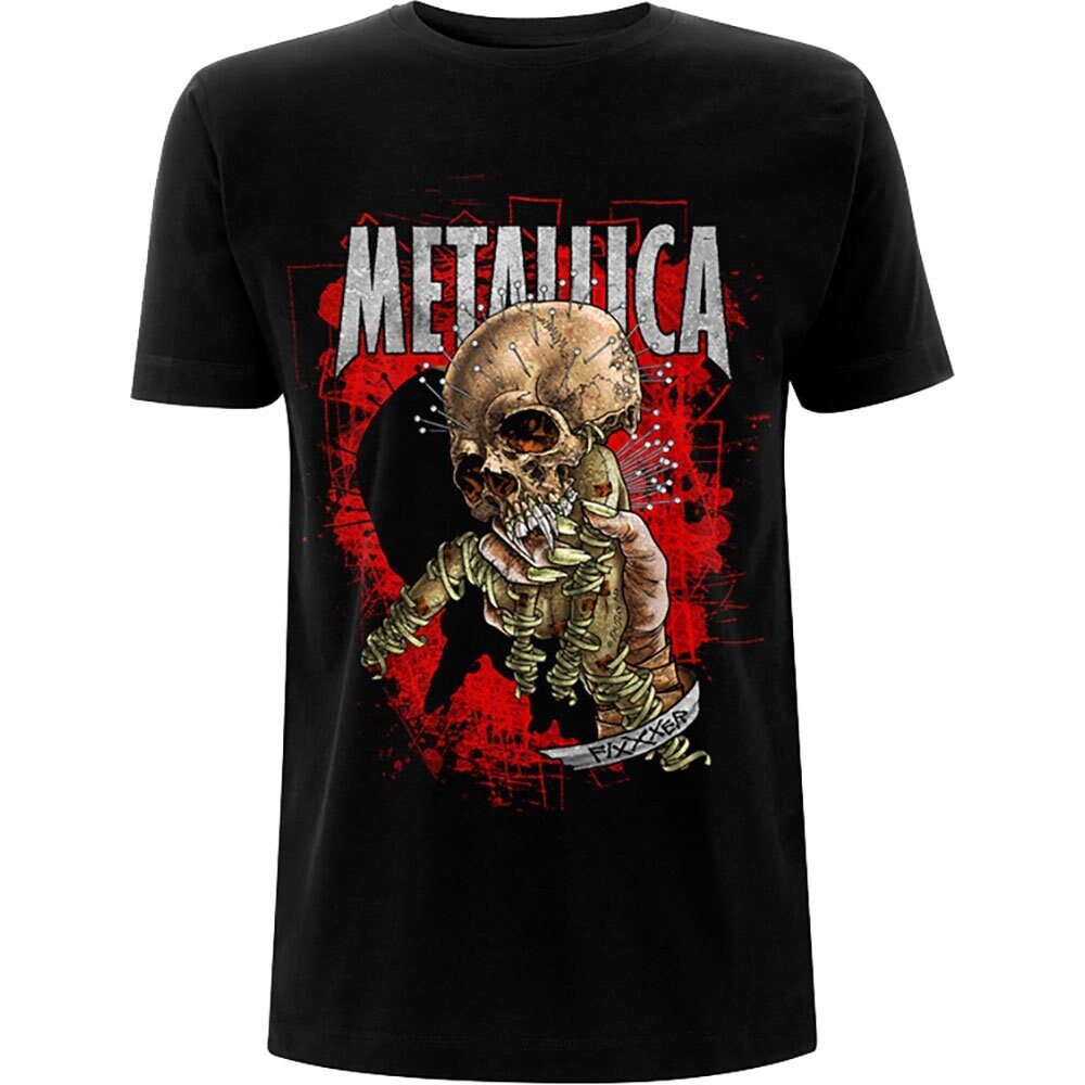 Metallica T-Shirt - Fixxxer Redux - Unisex Official Licensed Design - Worldwide Shipping - Jelly Frog