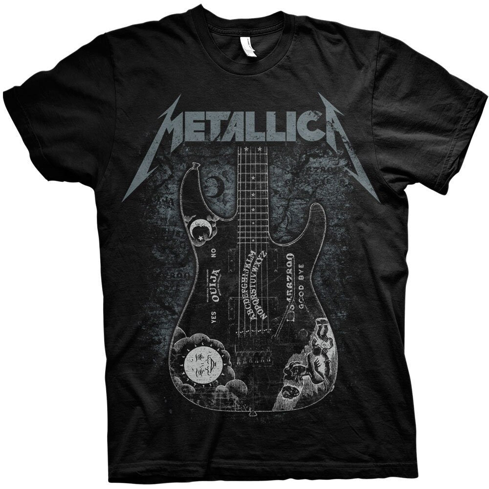 Metallica T-Shirt - Hammett Ouija Guitar - Unisex Official Licensed Design - Worldwide Shipping - Jelly Frog