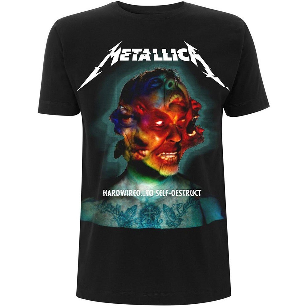 Metallica T-Shirt - Hardwired Album Cover - Unisex Official Licensed Design - Worldwide Shipping - Jelly Frog