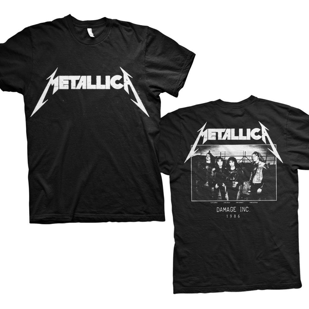 Metallica T-Shirt - Master of Puppets Photo - Unisex Official Licensed Design - Worldwide Shipping - Jelly Frog