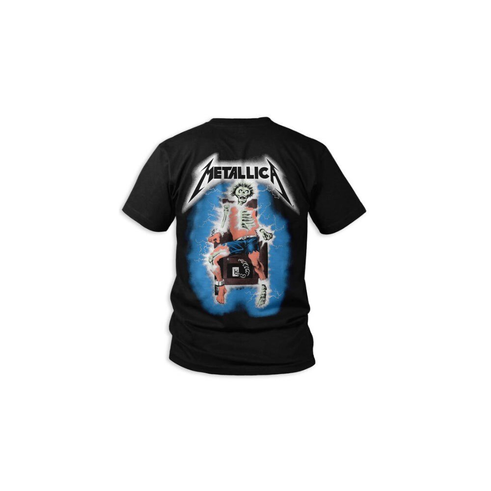 Metallica T-Shirt - Metal Up Your Ass (Back Print) - Unisex Official Licensed Design - Worldwide Shipping - Jelly Frog