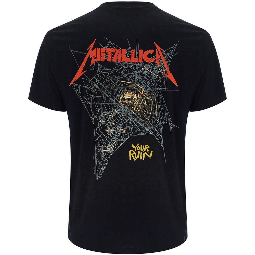 Metallica T-Shirt - Ruin/Struggle (Back Print) - Unisex Official Licensed Design - Worldwide Shipping - Jelly Frog