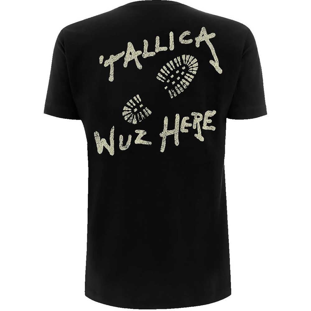 Metallica T-Shirt - Wuz Here (Back Print) - Unisex Official Licensed Design - Worldwide Shipping - Jelly Frog