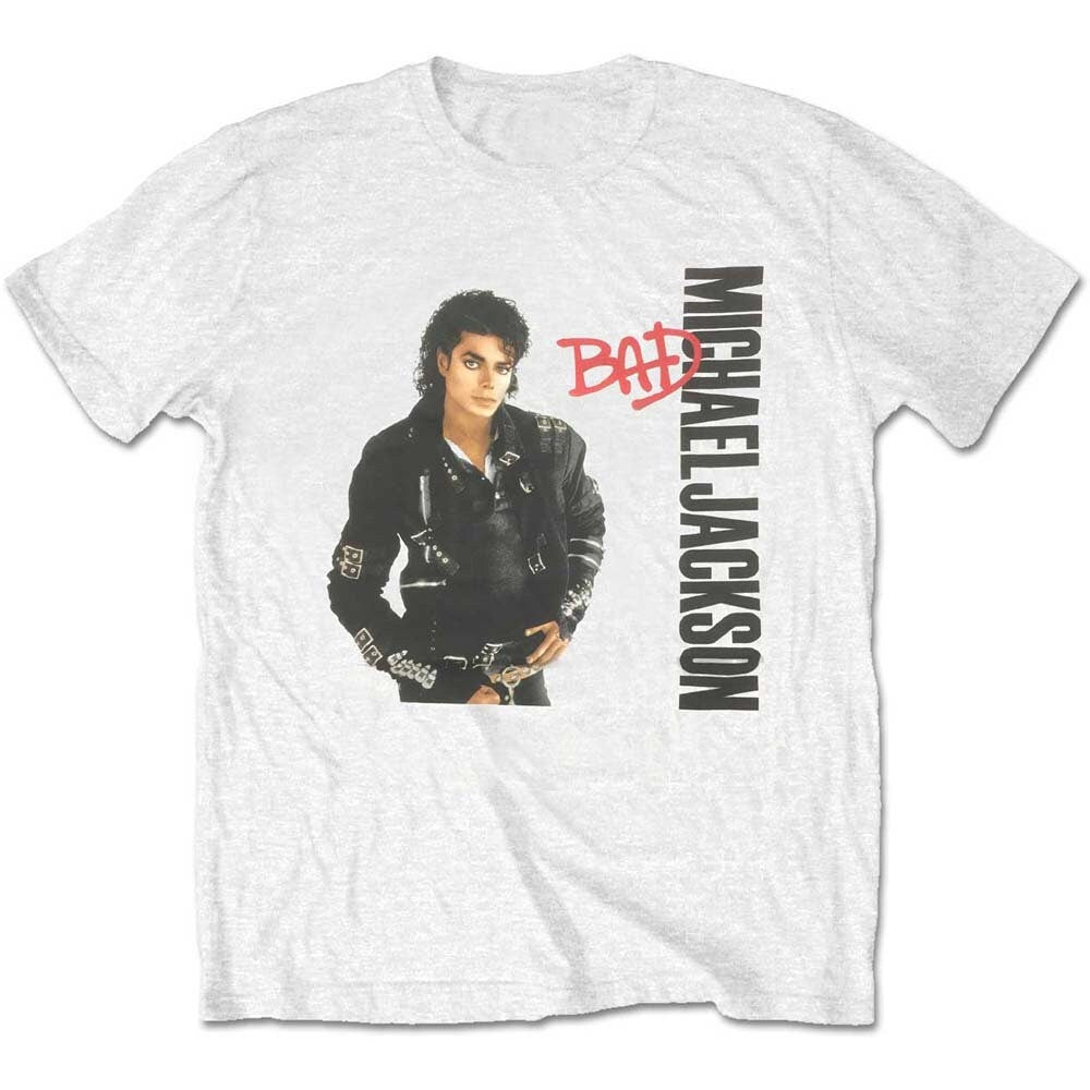 Michael Jackson T-Shirt - Bad Album Cover - Unisex Official Licensed Design - Worldwide Shipping - Jelly Frog