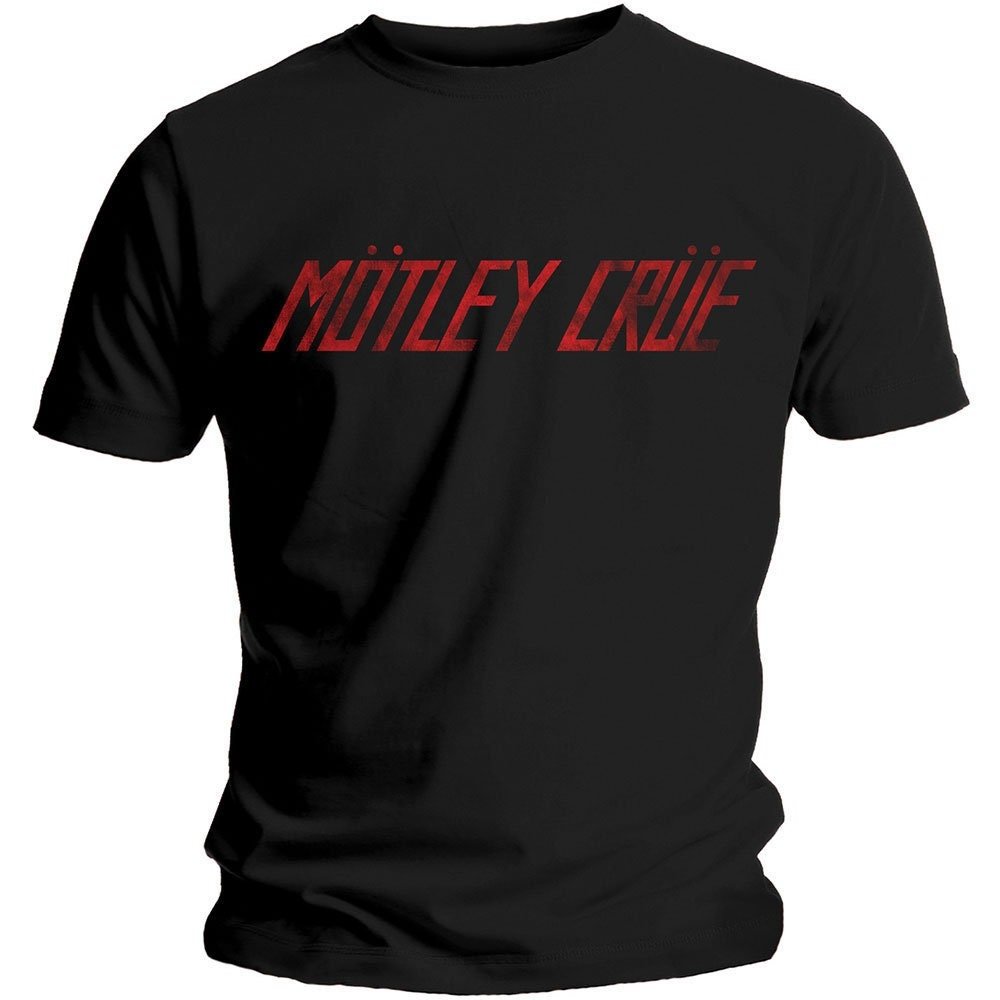 Motley Crue T-Shirt - Distressed Logo - Unisex Official Licensed Design - Worldwide Shipping - Jelly Frog