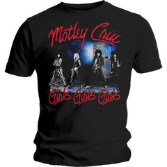 Motley Crue T-Shirt - Smokey Street - Unisex Official Licensed Design - Worldwide Shipping - Jelly Frog