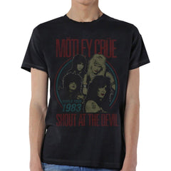 Motley Crue T-Shirt -World Tour Devil - Unisex Official Licensed Design - Worldwide Shipping - Jelly Frog