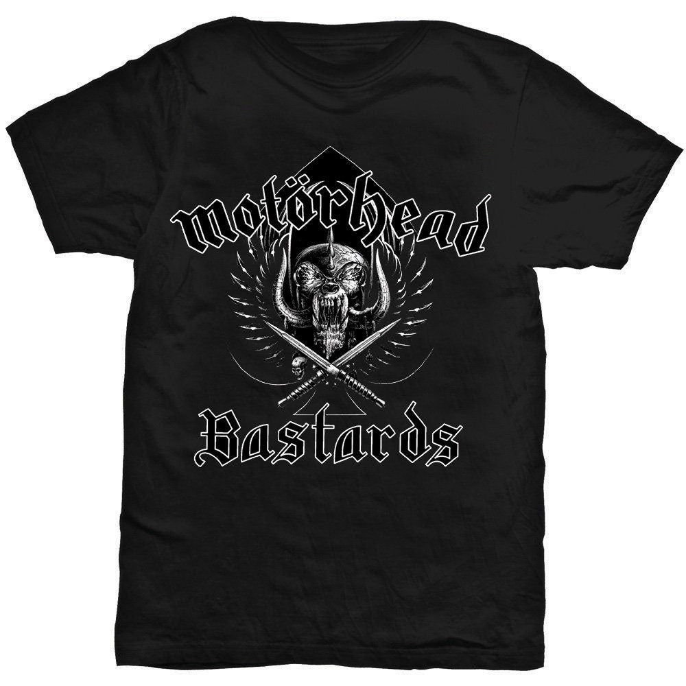 Motorhead Adult T-Shirt - Bastards - Official Licensed Design - Worldwide Shipping - Jelly Frog