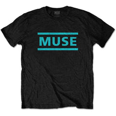Muse T-Shirt - Blue Logo - Unisex Official Licensed Design - Worldwide Shipping - Jelly Frog