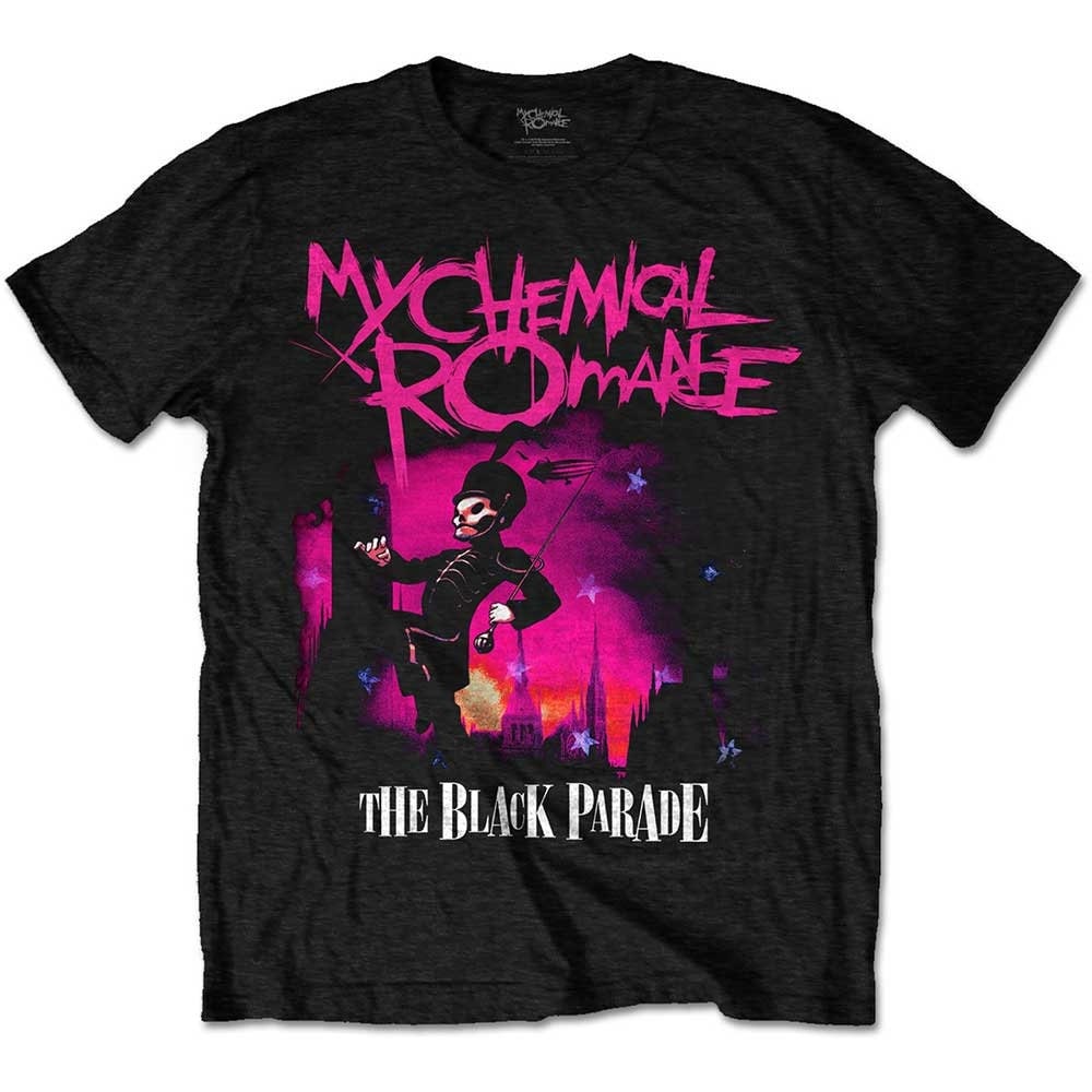 My Chemical Romance Adult T-Shirt - Black Parade Pink Cover - Official Licensed Design - Worldwide Shipping - Jelly Frog