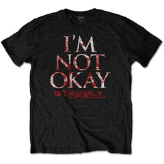 My Chemical Romance Adult T-Shirt - I'm Not Ok - Official Licensed Design - Worldwide Shipping - Jelly Frog