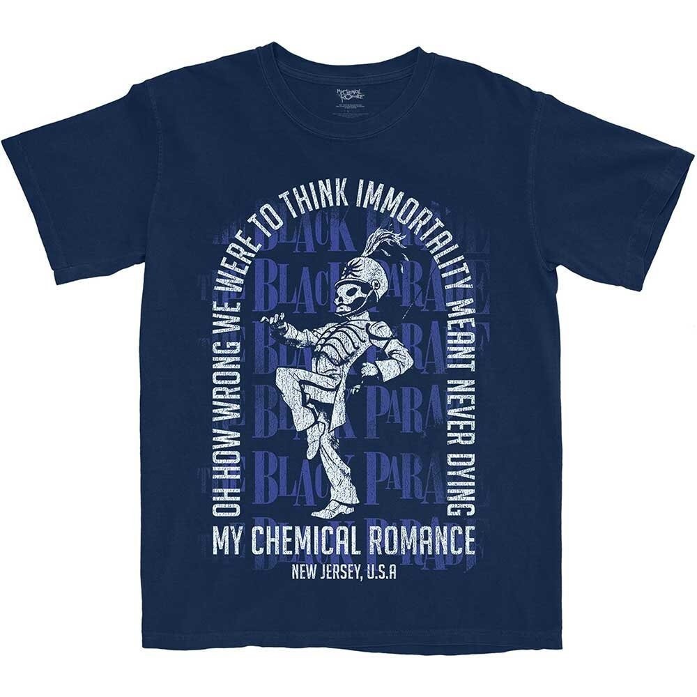 My Chemical Romance Adult T-Shirt - Immortality Arch Design - Official Licensed Design - Worldwide Shipping - Jelly Frog