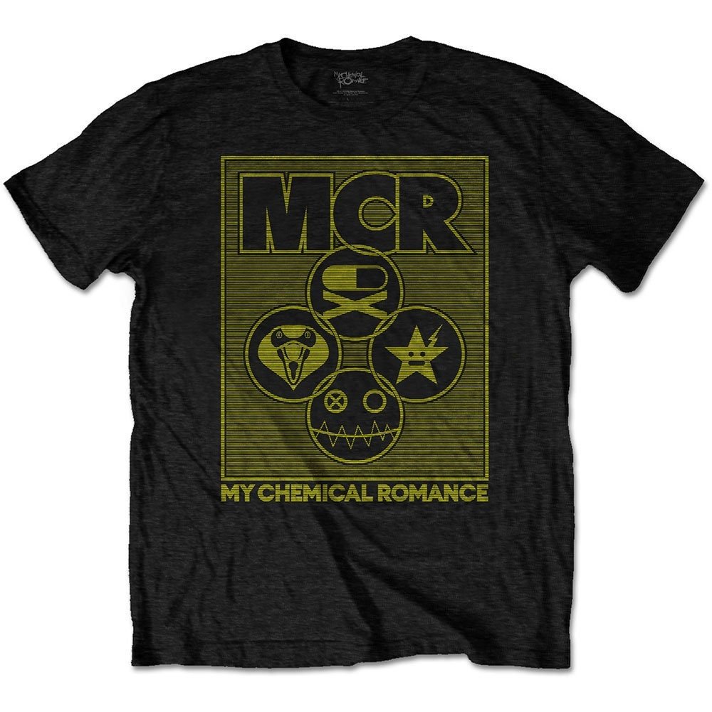 My Chemical Romance Adult T-Shirt - Lock Box Design - Official Licensed Design - Worldwide Shipping - Jelly Frog
