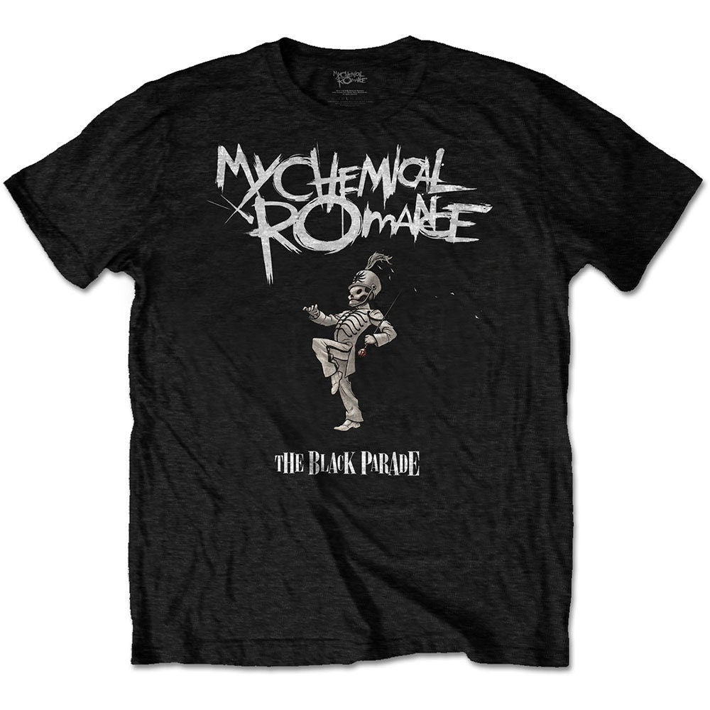My Chemical Romance Adult T-Shirt - The Black Parade Cover - Official Licensed Design - Worldwide Shipping - Jelly Frog
