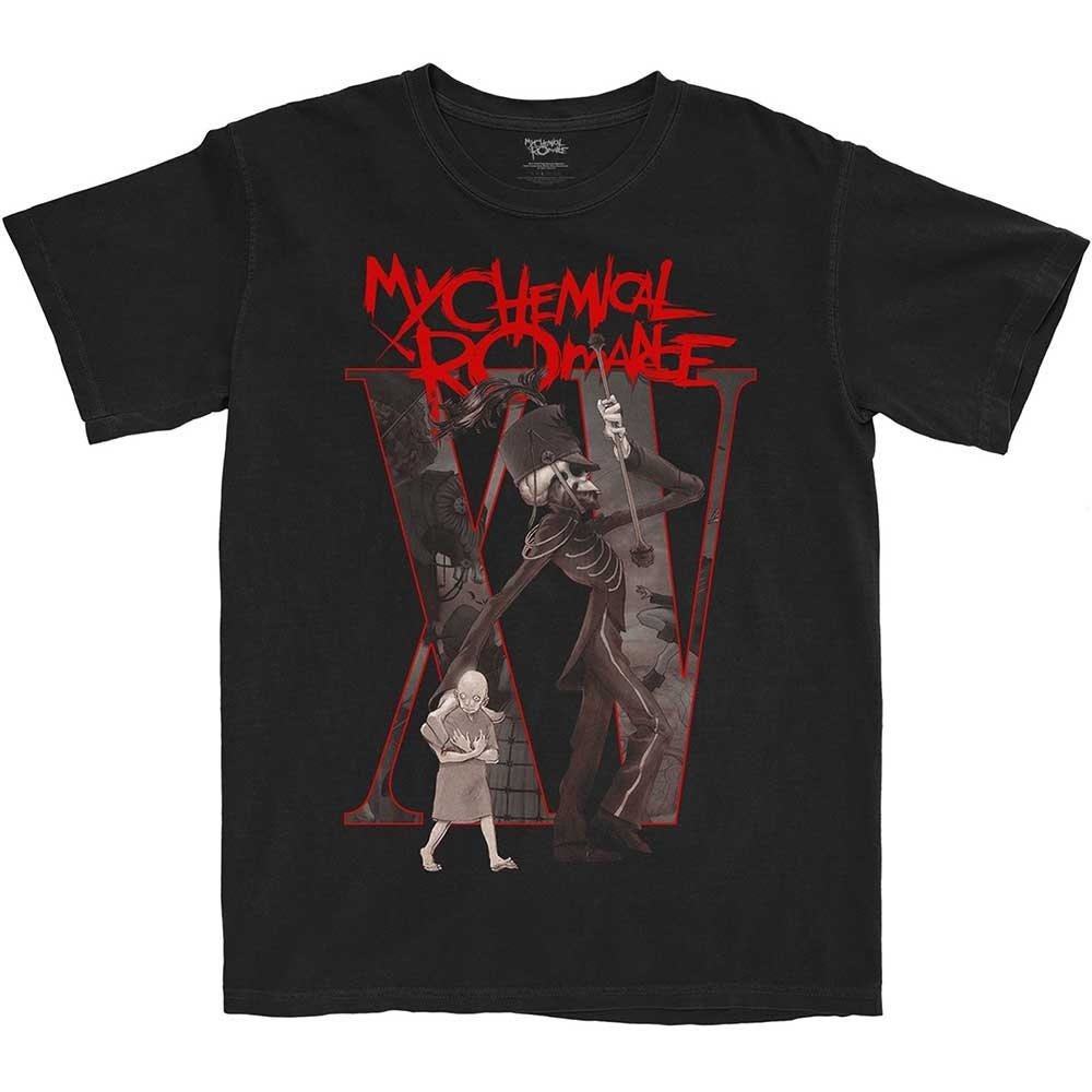 My Chemical Romance Adult T-Shirt - XV Parade Fill - Official Licensed Design - Worldwide Shipping - Jelly Frog
