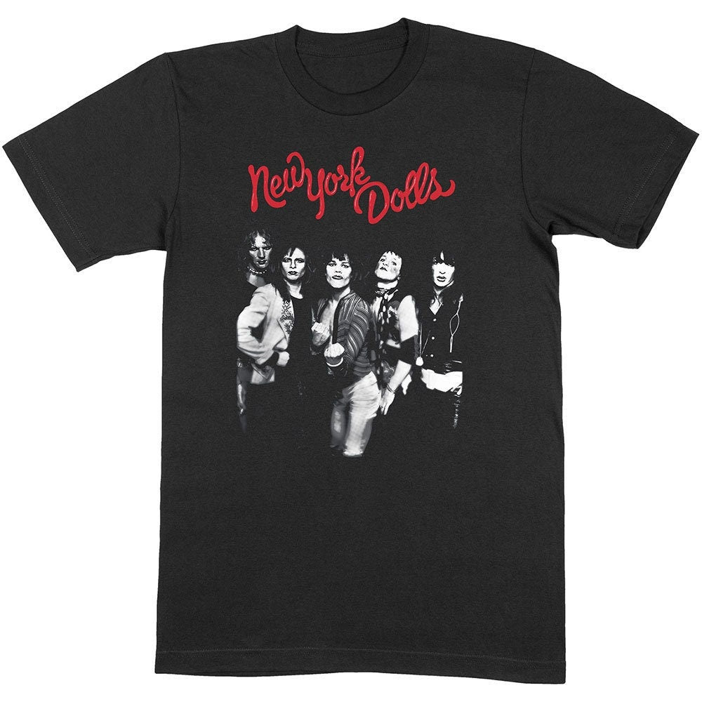 New York Dolls Adult T-Shirt - Trash - Official Licensed Design - Worldwide Shipping - Jelly Frog