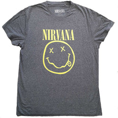Nirvana Adult T-Shirt - Flower Sniffin (Back Print) - Official Licensed Design - Worldwide Shipping - Jelly Frog