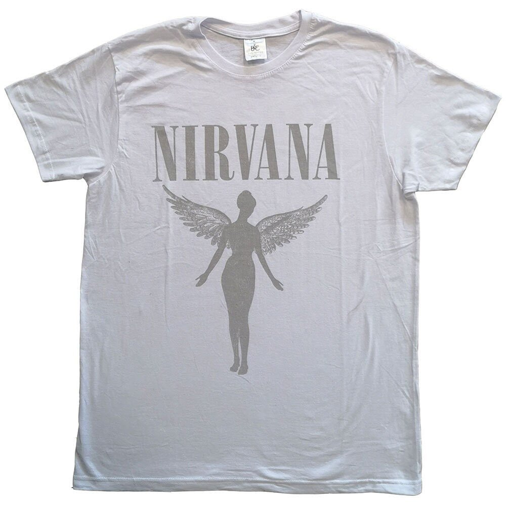 Nivarna Adult T-Shirt - In Utero Tour (Back Print) - Official Licensed Design - Worldwide Shipping - Jelly Frog