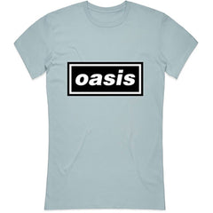 Oasis Ladies T-Shirt - Decca Logo Design - Official Licensed Design - Worldwide Shipping - Jelly Frog