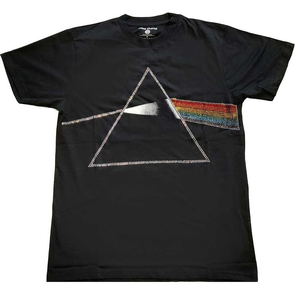 Pink Floyd Adult T-Shirt - Dark Side of the Moon (Diamante) - Official Licensed Design - Worldwide Shipping - Jelly Frog