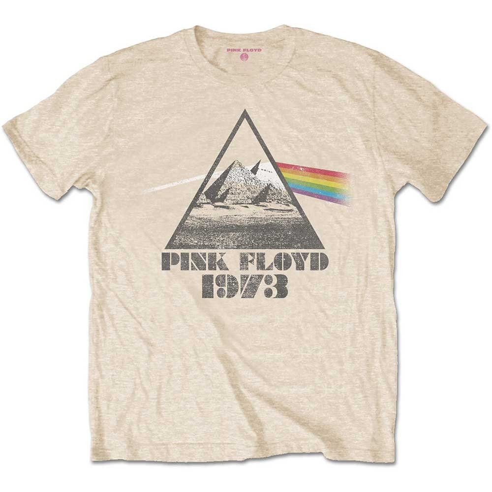 Pink Floyd Adult T-Shirt - Pyramids Design - Official Licensed Design - Worldwide Shipping - Jelly Frog