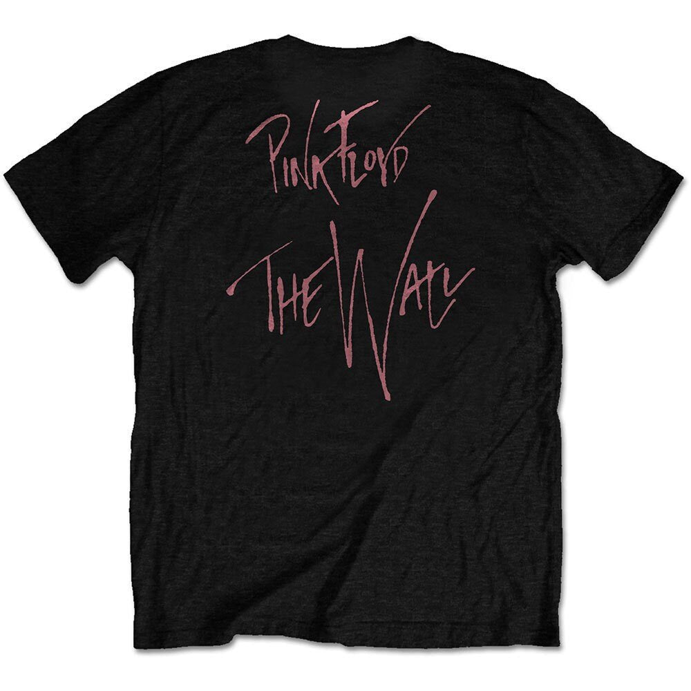 Pink Floyd Adult T-Shirt - The Wall Swallow (Back Print) - Official Licensed Design - Worldwide Shipping - Jelly Frog