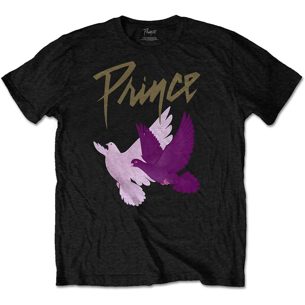 Prince T-Shirt - Doves Design - Unisex Official Licensed Design - Worldwide Shipping - Jelly Frog