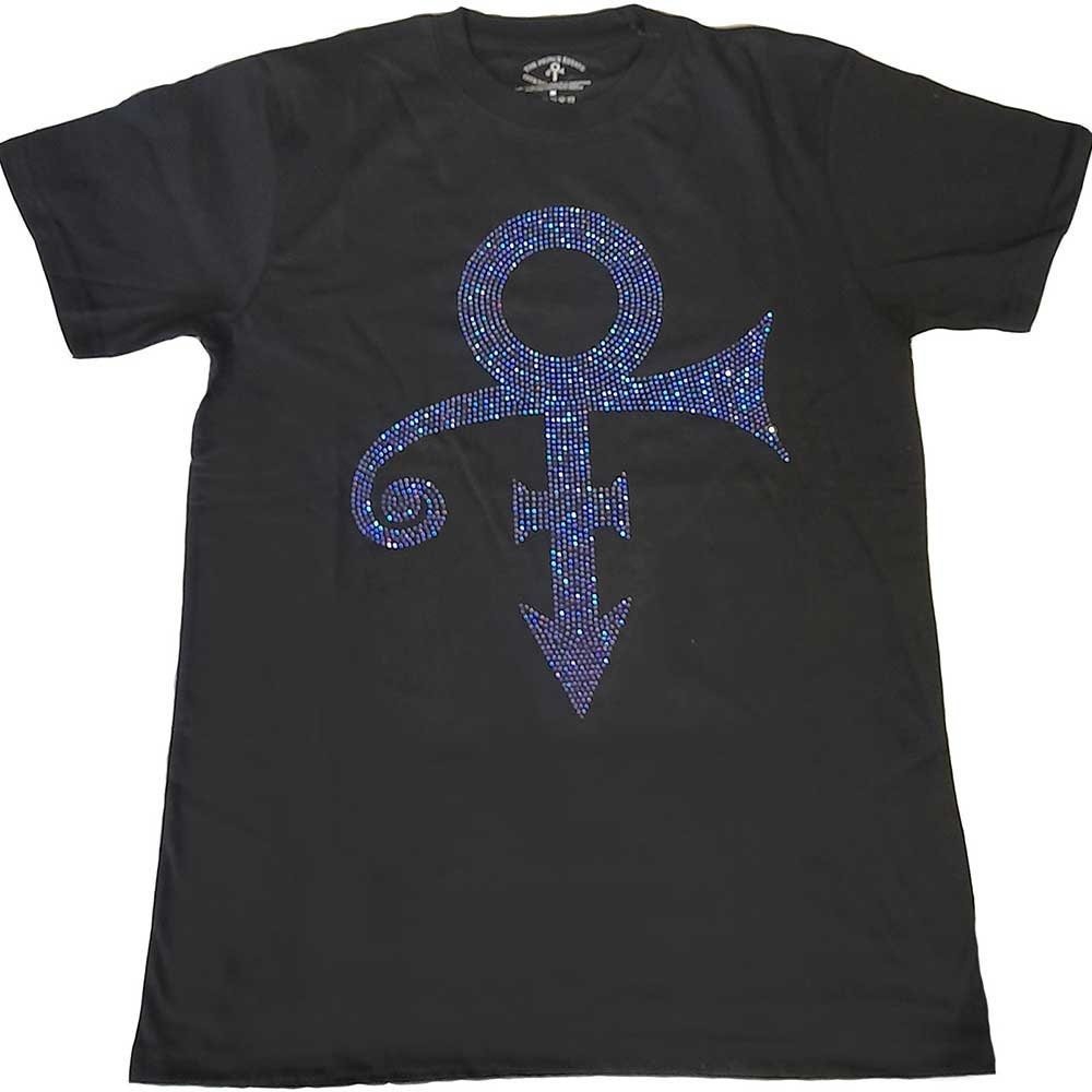 Prince T-Shirt - Purple Symbol (Diamante) - Unisex Official Licensed Design - Worldwide Shipping - Jelly Frog