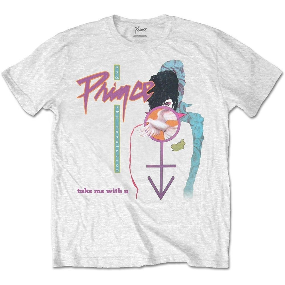 Prince T-Shirt - Take Me With U Design - Unisex Official Licensed Design - Worldwide Shipping - Jelly Frog