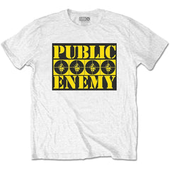 Public Enemy T-Shirt - Four Logos Design - Unisex Official Licensed Design - Worldwide Shipping - Jelly Frog