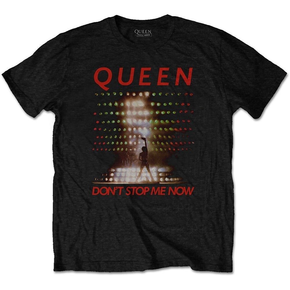 Queen Adult T-Shirt - Don't Stop Me Now - Official Licensed Design - Worldwide Shipping - Jelly Frog