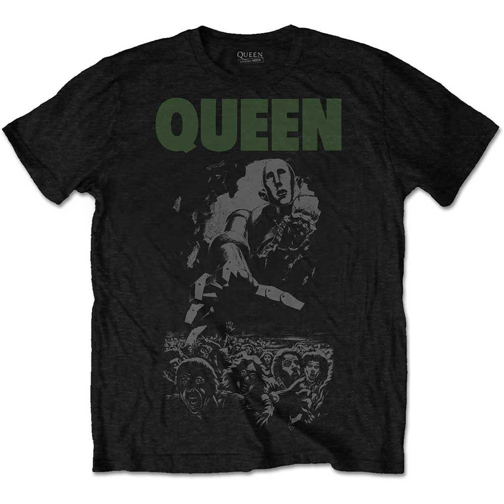 Queen T-Shirt: News of the World 40th Full Cover - Unisex Official Licensed Design - Worldwide Shipping - Jelly Frog