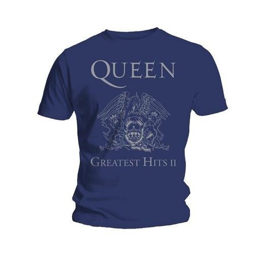 Queen Unisex T-Shirt: Greatest Hits II Design - Worldwide Shipping - Jelly Frog
