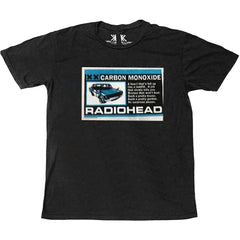 Radiohead Adult T-Shirt - Carbon Patch - Organic Official Licensed Design - Worldwide Shipping - Jelly Frog