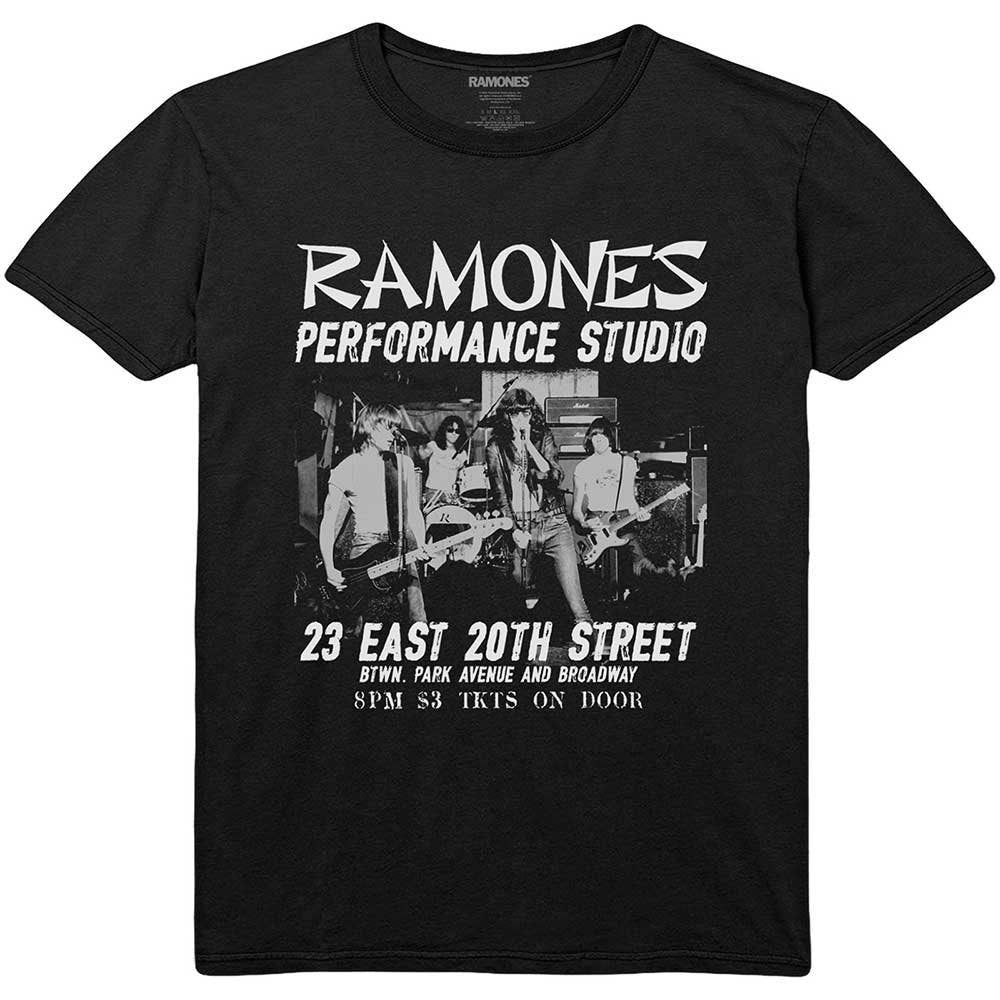 Ramones Adult T-Shirt - East Village Design - Official Licensed Design - Worldwide Shipping - Jelly Frog