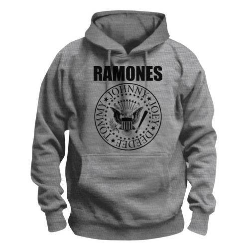 Ramones Adult Unisex Hoodie - Presidential Seal - Official Licensed Design - Worldwide Shipping - Jelly Frog