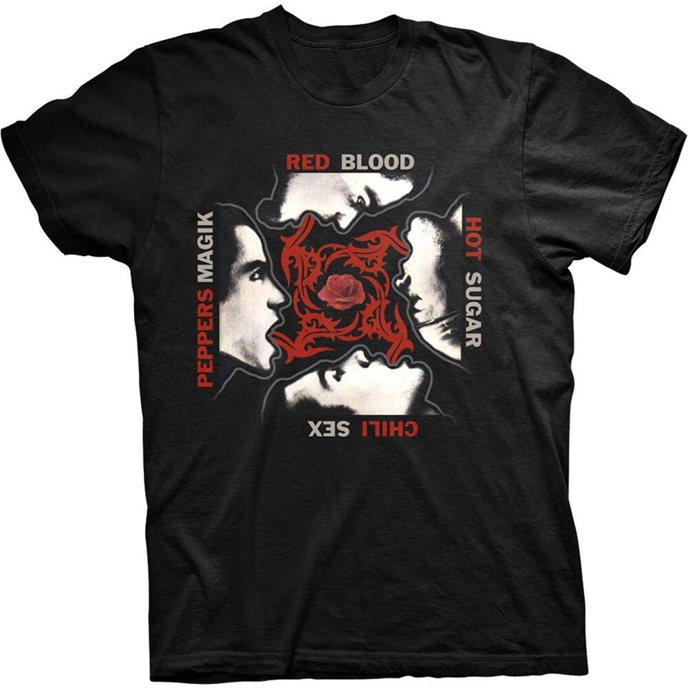 Red Hot Chili Peppers T-Shirt - Blood/Sugar/Sex/Magic - Unisex Official Licensed Design - Worldwide Shipping - Jelly Frog