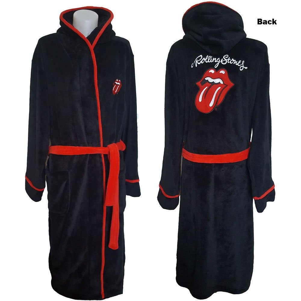Rolling Stones Unisex Bathrobe - Official Licensed Music Design - Worldwide Shipping - Jelly Frog
