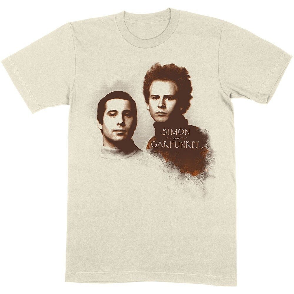 Simon & Garfunkel Unisex T-Shirt - Faces - Official Licensed Design - Worldwide Shipping - Jelly Frog