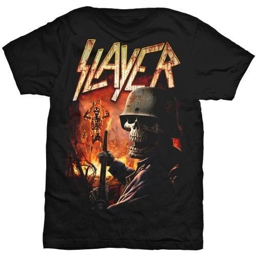 Slayer T-Shirt - Torch - Unisex Official Licensed Design - Worldwide Shipping - Jelly Frog