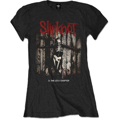 Slipknot Ladies T-Shirt - .5: The Grey Chapter Album - Ladyfit Official Licensed Design - Worldwide Shipping - Jelly Frog
