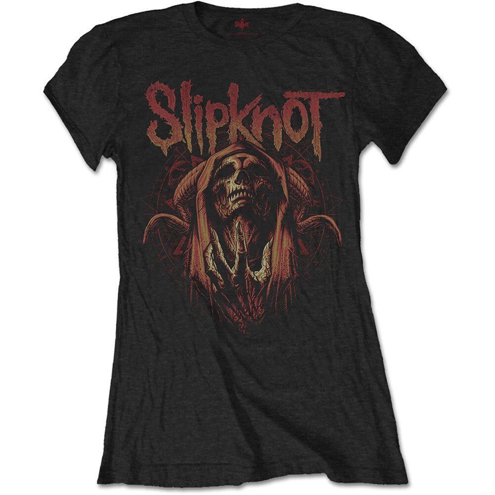Slipknot Ladies T-Shirt - Evil Witch (Back Print) - Official Licensed Design - Worldwide Shipping - Jelly Frog
