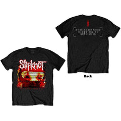 Slipknot T-Shirt - Chapeltown Rag Glitch (Back Print) - Unisex Official Licensed Design - Worldwide Shipping - Jelly Frog
