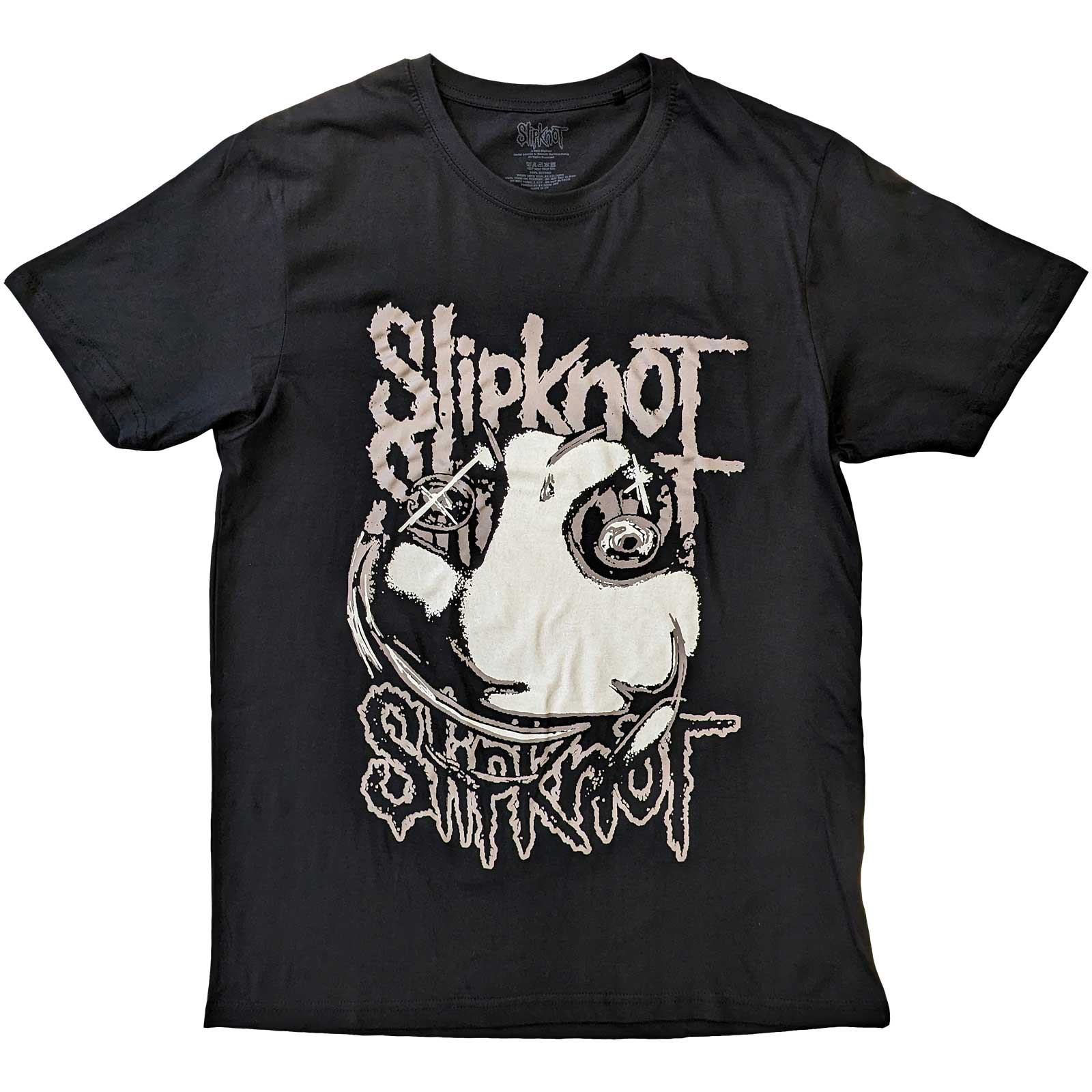 Slipknot T-Shirt - Maggot (Back Print) -Unisex Official Licensed Design - Jelly Frog