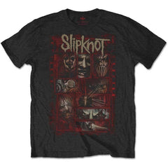 Slipknot T-Shirt - Sketch Boxes (Back Print) - Unisex Official Licensed Design - Worldwide Shipping - Jelly Frog