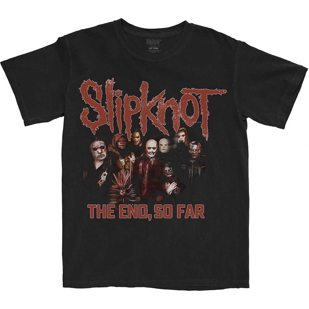 Slipknot T-Shirt - The End, So Far Group Photo (Back Print) - Unisex Official Licensed Design - Worldwide Shipping - Jelly Frog