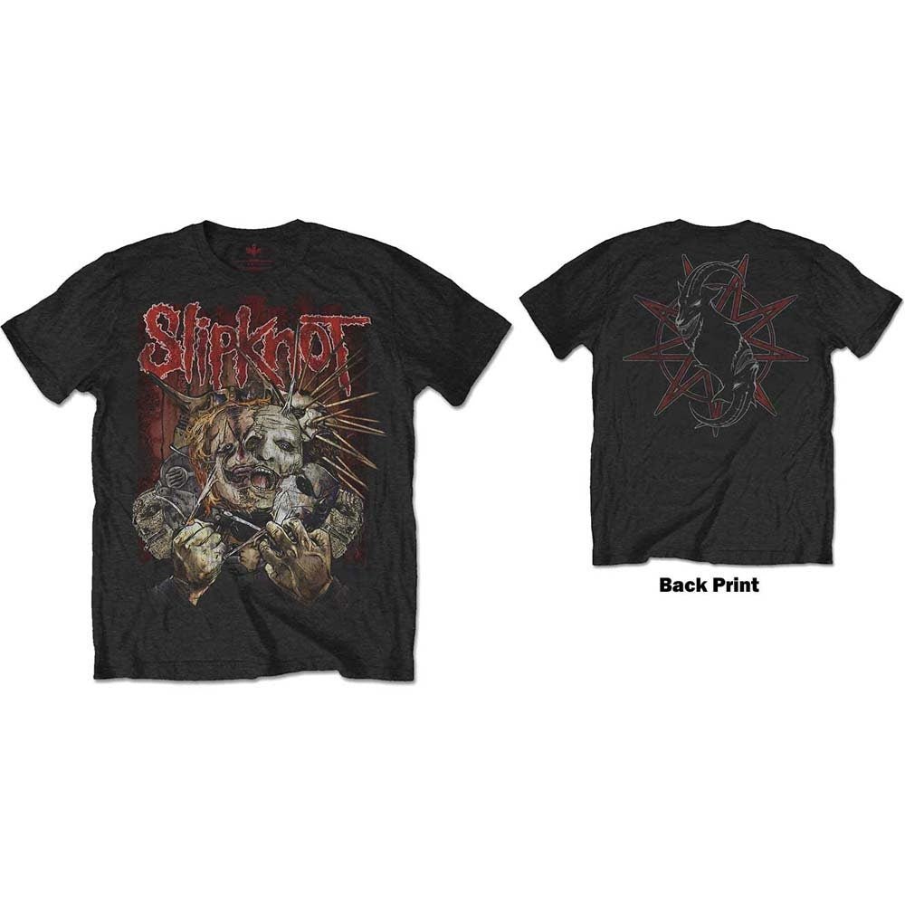 Slipknot T-Shirt - Torn Apart (Back Print) - Unisex Official Licensed Design - Worldwide Shipping - Jelly Frog