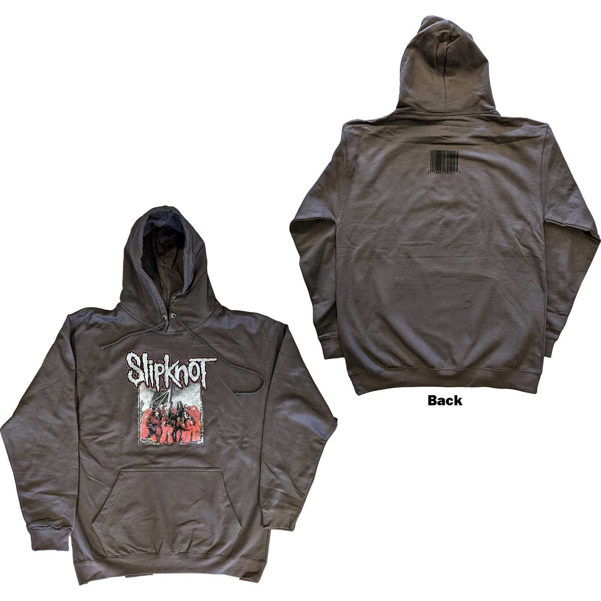 Slipknot Unisex Hoodie - Self Titled (Back Print) - Unisex Official Licensed Design - Worldwide Shipping - Jelly Frog